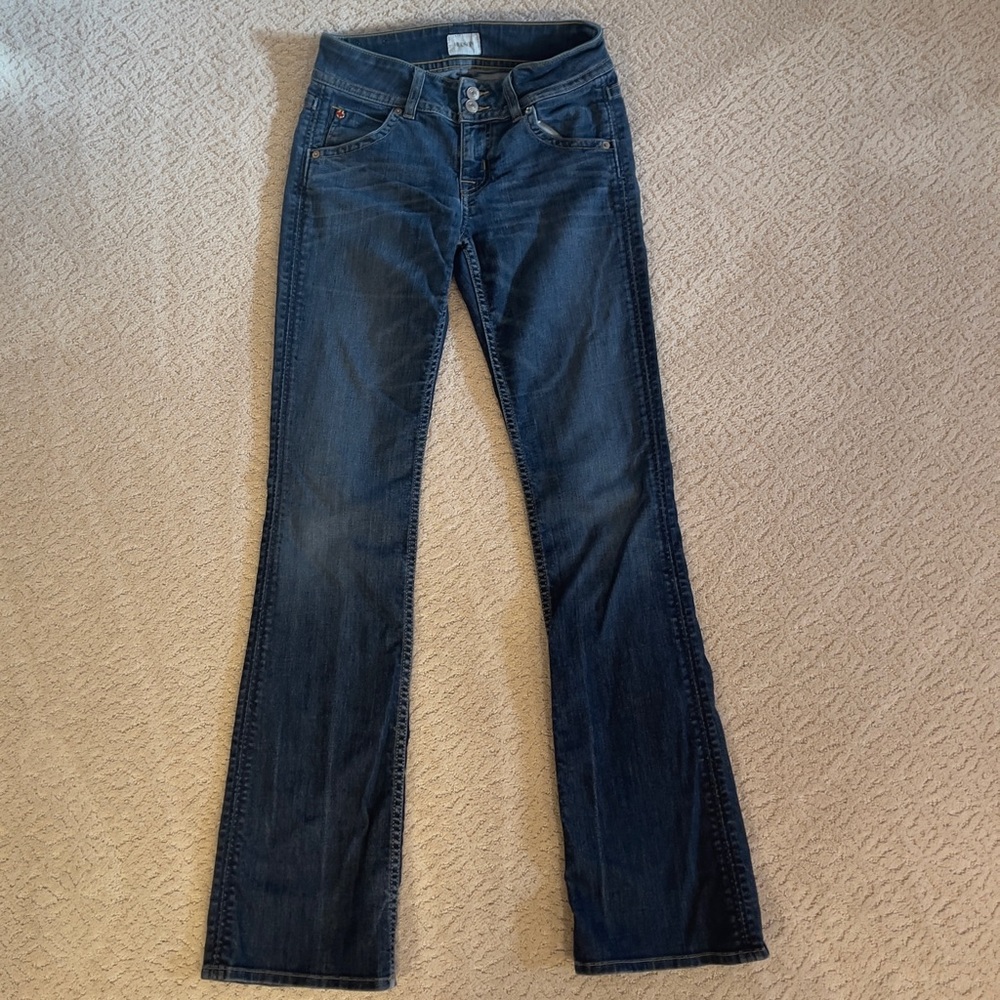 #Hudson Midrise Signature Jeans